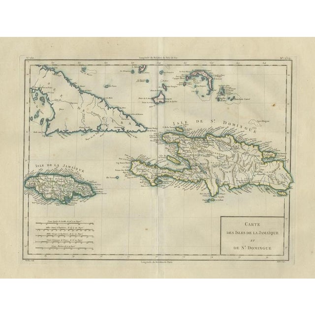 Antique Caribbean Map, 1775 For Sale - Image 12 of 12