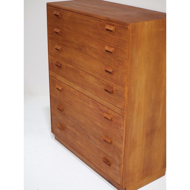 1960s Tall Chest of Drawers in Teak by Børge Mogensen for Søborg, 1960s For Sale - Image 5 of 14