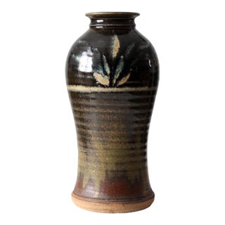Vintage Studio Pottery Vase For Sale