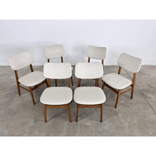 1960s Danish Dining Chairs - Set of 6 For Sale - Image 5 of 12