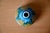 This small, round, handcrafted ceramic vase comes straight from Corfu. Its compact, round shape, topped with a narrow...