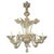 Italian Six-Arm Murano Chandelier, 1900s For Sale - Image 11 of 11