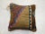 Industrial Boutique Vintage Turkish Rug Pillow For Sale - Image 3 of 3