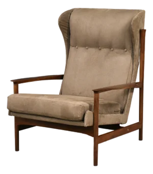 Ib Kofod Larsen Danish Modern Lounge Chair for Selig