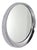 Kinetic Round Chrome-Plated Steel Mirror, 1970s For Sale