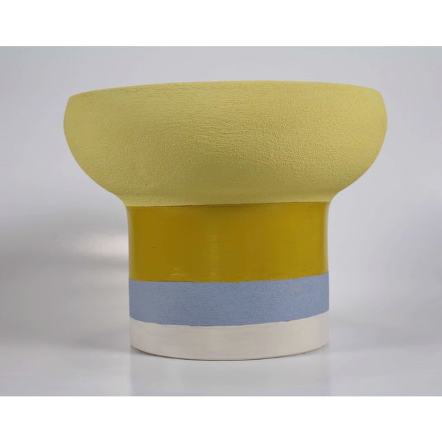 Ceramic Terracotta Vase by Mascia Meccani for Meccani Design For Sale - Image 7 of 7