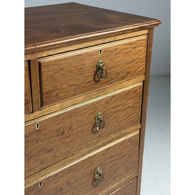 Wood Chest of Drawers in Mahogany from Harrods For Sale - Image 7 of 17
