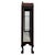 Antique Early 20th Century English Edwardian Mahogany Vitrine Cabinet For Sale - Image 6 of 11