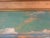 Blue Vintage Skyscape Oil Painting on Canvasboard For Sale - Image 8 of 11