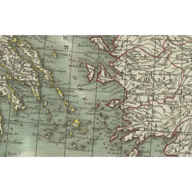 Antique Map with Title: "Partie Orientale de l'Empire Romain ou du Monde connu des Anciens" Publication Details: - **Atlas...