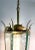 1940s 1940s Italian Brass and Glass 6 Sided Lantern For Sale - Image 5 of 11