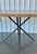 Davenport Gabby "Davenport" Cerused Mindi Wood Dining Table on Iron Faux Bamboo Base For Sale - Image 4 of 7