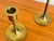 Mid-Century Brass Candlesticks, Set of 6 For Sale - Image 9 of 18