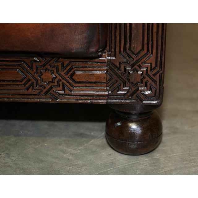 Set of Art Deco Hand Carved Armchairs, 1900s For Sale - Image 18 of 18