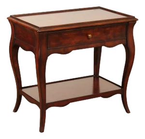 Bernhardt Louis XV Style Carved Wooden Nightstand