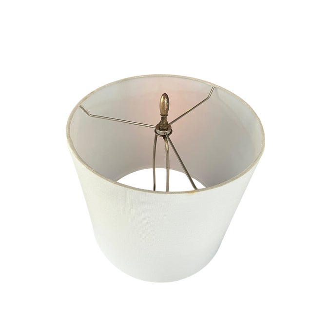 Brass Mid 20th Century Moroccan Moorish Engraved Brass Oil Lamp-Form Table Lamp For Sale - Image 8 of 10