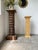 Rattan column or pedestal from the 60s in Vivai del Sud rattan. This pedestal can also be used as a support to enhance a...