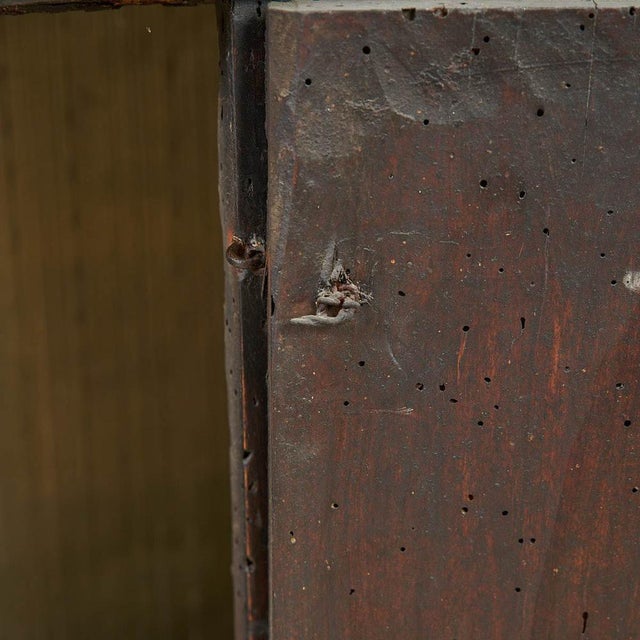 Wardrobe in Dark Wood, 1600s For Sale - Image 12 of 14