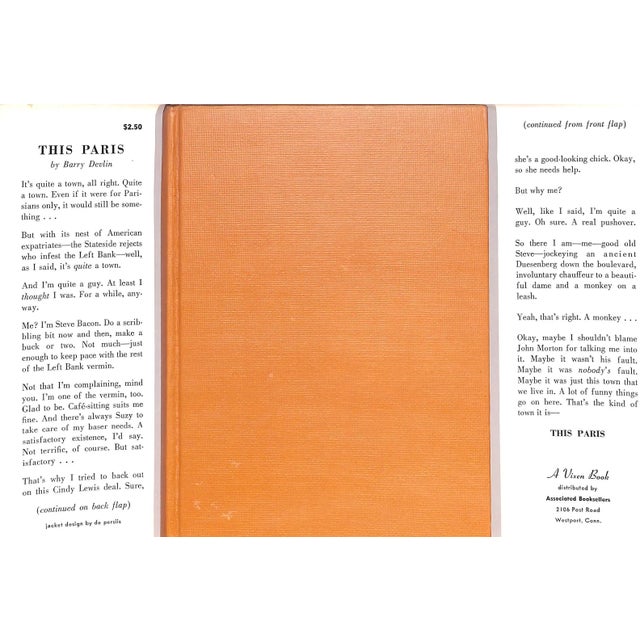 DEVLIN, Barry [184] pp. The Vixen Press 1955 8 1/4" x 5 3/4" Jacked design by de Persiis