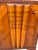 Art Deco Nightstands in Walnut Root Veneer with Conical Columns, 1930s, Set of 2 For Sale - Image 13 of 14