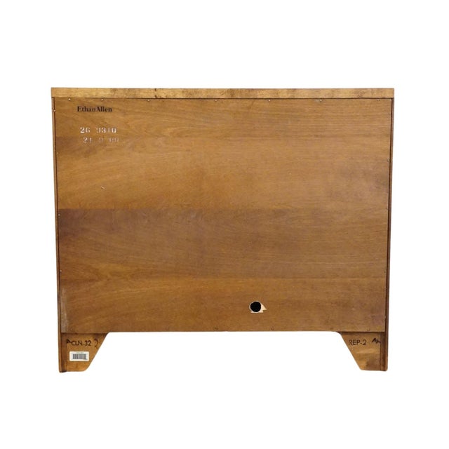 Brown Ethan Allen Country French Collection Solid Birch 34" Console Cabinet 26-9310 For Sale - Image 8 of 11