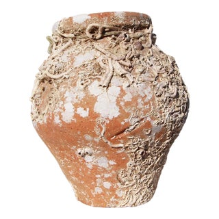 19th Century Antique Terracotta Octopus Trap Undersea Pot For Sale