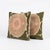 Mid-Century Modern Uzbek Cotton Suzani Pillow Cover 24'' X 24'' - Set of Two For Sale - Image 3 of 4