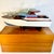 Vintage Home is pleased to present this large scale handmade Boat Model with a power propeller motor and custom...