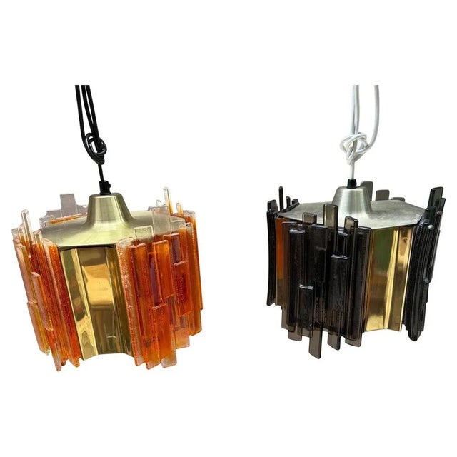 Danish Pendant Lamps by Claus Bolby, 1960s, Set of 2 For Sale - Image 17 of 17