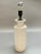 Ceramic Mid-Century Italian White Ceramic & Faux Bamboo Table Lamp by Tommaso Barbi, 1970s For Sale - Image 7 of 17