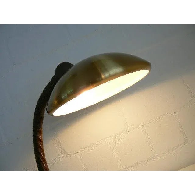 German Brass Table Lamp from Hustadt Leuchten, 1970s For Sale - Image 9 of 10