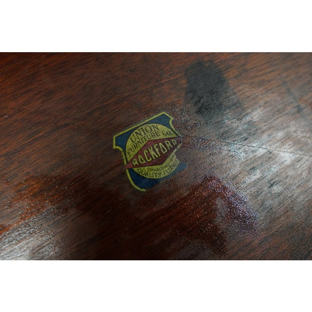 Vintage Union Furniture Co. Secretary Desk For Sale - Image 16 of 18