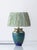 1920s Dutch Gouda Art Deco Blue Ceramic Table Lamp For Sale - Image 15 of 15