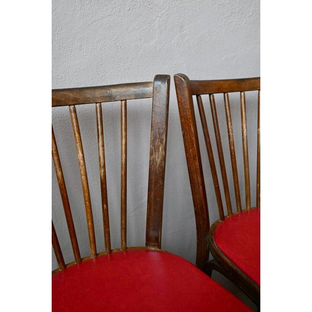 Bistro Chairs from Baumann, 1960s, Set of 4 For Sale - Image 9 of 12