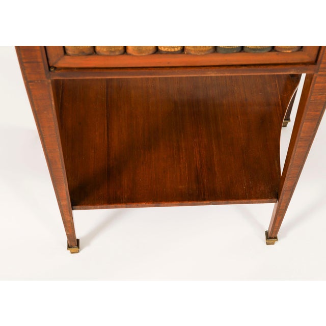 Antique French Walnut and Tulipwood Bedside Cabinets, 1900s, Set of 2 For Sale - Image 15 of 18