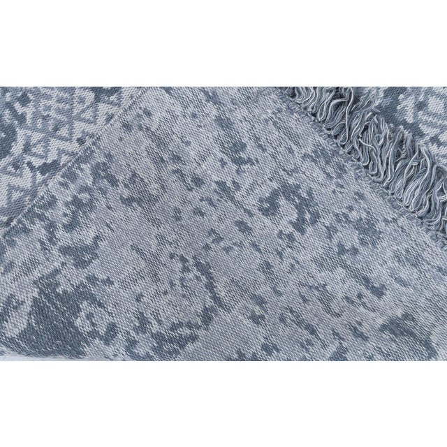 Contemporary Abstract Petra Gray Handmade Wool Rug by Doris Leslie Blau For Sale - Image 9 of 9