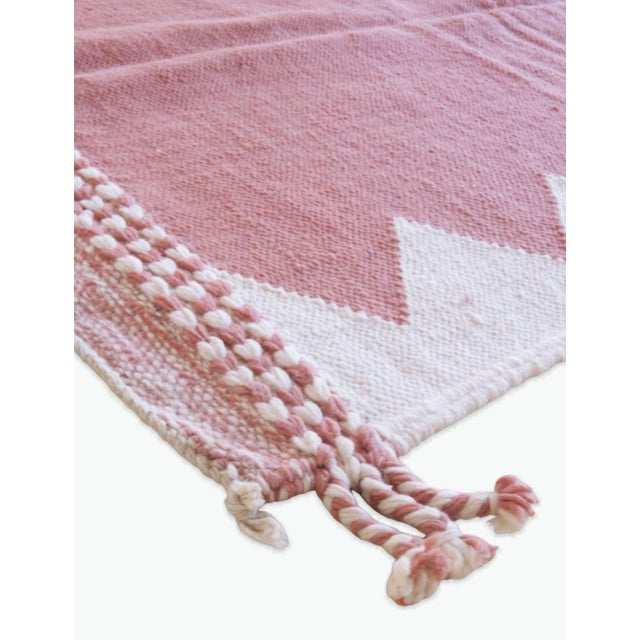 Contemporary Minimalist Kilim Rug - 11.4 X 8.8 Ft For Sale - Image 3 of 8