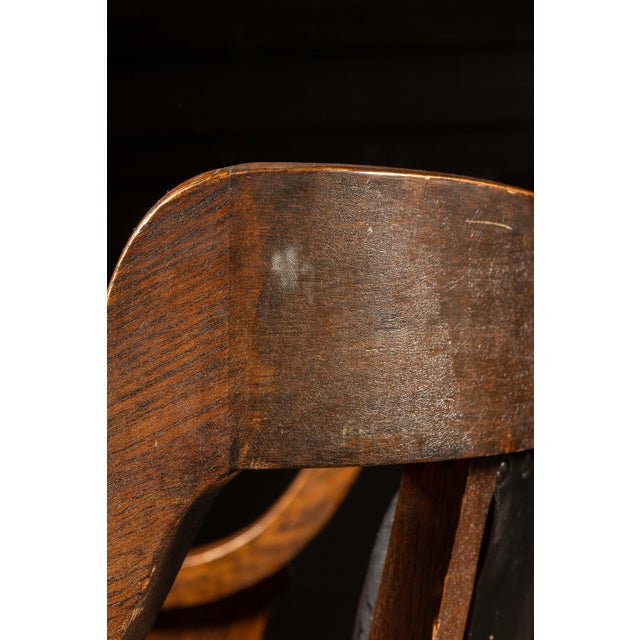 Late 19th Century Billiards Room Clawfoot Chair For Sale - Image 10 of 14