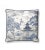 Contemporary The House of Scalamandré Satomi Hand Block Print Pillow, Evening Blue For Sale - Image 3 of 3