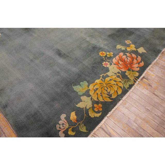 1930s Chinese Art Deco Carpet For Sale - Image 11 of 11
