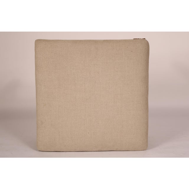 Late 20th Century Louis XIV Style Painted and Partial Gilt Bench For Sale - Image 5 of 10