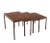 Vintage Mid Century Dux Teak Nesting Tables- Set of 3 For Sale