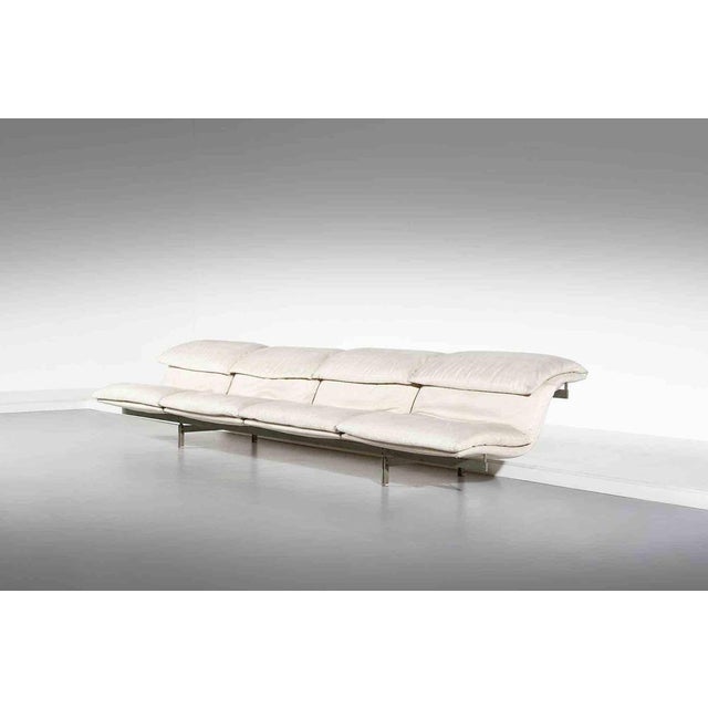 Wave Sofa by Giovanni Offredi for Saporiti, Italy, 1970 For Sale - Image 3 of 5