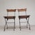 Wood Folding Garden Chairs, 1930s, Set of 2 For Sale - Image 7 of 18