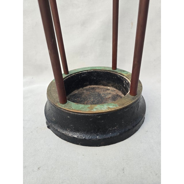 1940s 1940s Art Deco Umbrella Stand For Sale - Image 5 of 7
