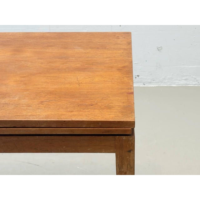 Mid-Century Modern Danish Style Extendable Table For Sale - Image 13 of 17