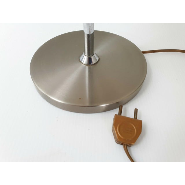 Plastic Vintage Resin and Acrylic Glass Table Lamp from Maison Arlus, 1950s For Sale - Image 7 of 11