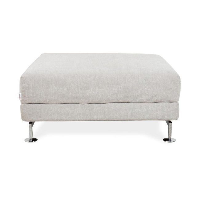 Moule Corner Sofa and Ottoman in Grey Fabric from Brühl, Set of 2 For Sale - Image 17 of 18