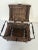 Arts & Crafts Antique Arts & Crafts Wicker Sewing Basket With Wrought Iron Handles, C. 1900 For Sale - Image 3 of 11