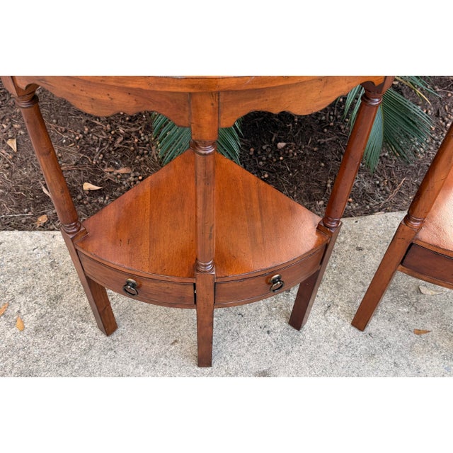 Pair Fine Quality Corner Stands For Sale - Image 9 of 10